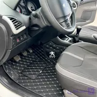 کفپوش پنج‌بعدی پژو 207 – فیت فابریک، لوکس و کاملاً ضدآب