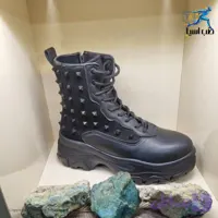 بوت طبی زنانه الماسی چرم مدل سناتور