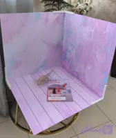 بکدراپ سه نبش همراه 3 عدد گیره اتصال