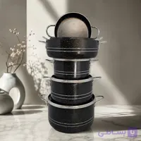 سرویس قابلمه 9 پارچه کلاسیک هلنا گرانیتی
