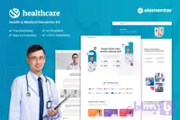 قالب آماده سایت سلامت و پزشکی – Healthcare