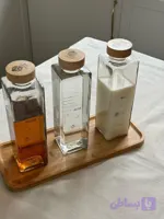 بطری چهارگوش درب گرد