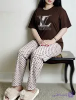 تیشرت شلوار ست لوکس LV