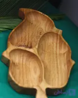 اردو خوری چوبی 3 خانه مدل(قطره) M013