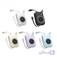 پاوربانک فانتزی 10000 میلی آمپر PD22.5W مدل HW31 با شارژ سریع و نمایشگر LED