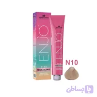 رنگ موی انجو N10 (شماره 10.0) بلوند خیلی خیلی روشن – آمونیاک کم – 100 میلی لیتر