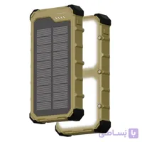 پاوربانک سولار پاورولوژی مدل SOLARA PPBCHA99KH ظرفیت 20000mAh توان 22.5W