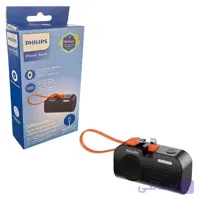 پاوربانک فیلیپس مدل PHILIPS DLP2552VB ظرفیت 4900 میلی‌آمپر ساعت توان 22.5 وات