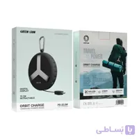 پاوربانک 10000 گرین لاین Orbit Charge GNORCH10PBBK توان 22.5 وات