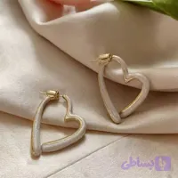 گوشواره قلبی صدفی 4989-7