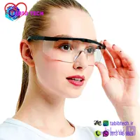 عینک ایمنی کاشت ناخن با دسته قابل تنظیم