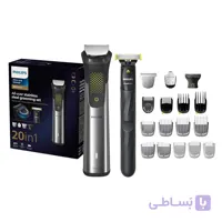 ماشین اصلاح فیلیپس MG9553 سری ۹۰۰۰ با تکنولوژی برش مستقیم و ضد آب 26 ماه گارانتی شرکتی امیر الکترونیک ویستا