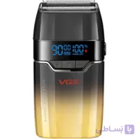 ماشین اصلاح وی جی آر مدل V-308 با تیغه تیتانیوم و برش خطی
