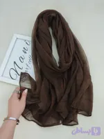 شال نخ ابریشم میله ای وارداتی