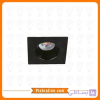 قاب هالوژن سقفى توکار شعاع کد SH-6101