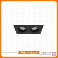 قاب هالوژن سقفى توکار شعاع کد SH-6002