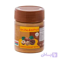 کره فندق پرارین ۱۲۵ گرمی – خوشمزه و مقوی، یه ترکیب بی‌نظیر از طبیعت