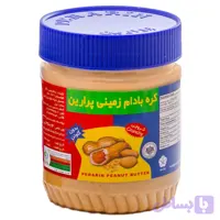 کره بادام‌ زمینی کروچی پرارین ۳۵۰ گرمی | طعمی ترد با انرژی بالا