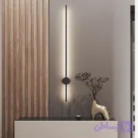 چراغ دیواری خطی مدل دیوارکوب سیلور70سانت کد۱۲۷۰