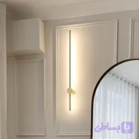 چراغ روشنایی مدل دیوارکوب ۵۰سانت طلایی کد۱۲۵۰