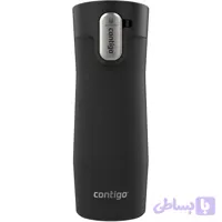 ماگ حرارتی کانتیگو مدل وست لوپ 3 مشکی مات ظرفیت 470 میلی لیتر Contigo West Loop 3.0 Black Matte 470 Mililiter