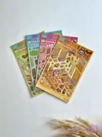 استیکر چیدمان تک ورقی (سایز متوسط)