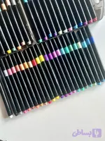 ماژیک اکرولیک بدنه مشکی (۲۴رنگ)