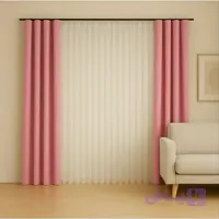 پرده اماده دکور والون مخمل هازان مینیمال وپانچ