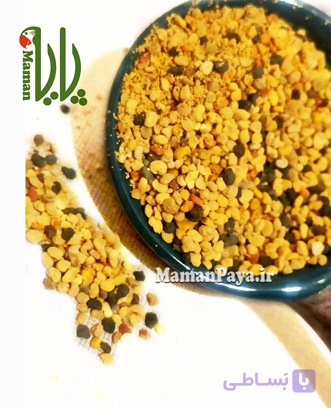 گرده گل مناسب انواع پرندگان زینتی و طوطی سانان