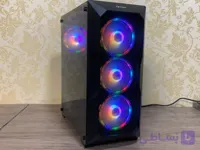 کیس نسل10 گیمینگ طراحی اداری خانگی رم16 گرافیک 8 گیگ DDR5 کد X44