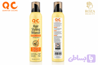 موس حالت‌دهنده مو QC پروتئین و پروکراتین Extra Hold 5+