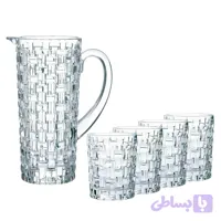 سرویس پارچ و لیوان 5 پارچه ناخمن مدل bossa nova