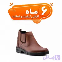 بوت چرم مردانه مدل هامبورگ – چرم طبیعی