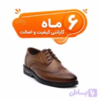 کفش چرم مردانه مجلسی مدل نایسین – چرم طبیعی