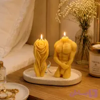 شمع فیگور هرکول و اندام گل، رها مال