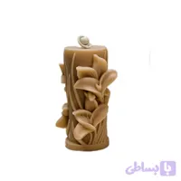 شمع استوانه گل لیلیوم ۱۲ سانت رها کندل۶، طرح وارداتی