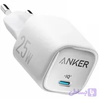 شارژر دیواری فست تک پورت ANKER مدل A2656L21 25W و تکنولوژی IQ3