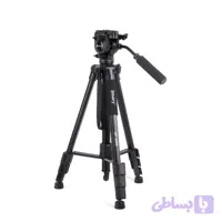 سه پایه دوربین جی ماری مدل KP-2599 با حداکثر ارتفاع 165 سانتی متر