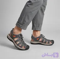 صندل مردانه طبیعت گردی مدل هامتو رنگ طوسی