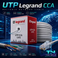 کابل شبکه UTP CCA لگراند Cat6 LAN | کابل شبکه Legrand UTP CCA