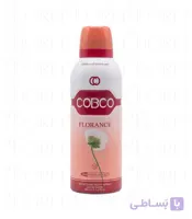 اسپری خوشبوکننده بدن زنانه کوبکو (COBCO) مدل Florance حجم ۲۰۰ میلی‌لیتر | رایحه لطیف
