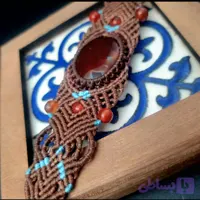 دستبند میکرومکرمه عقیق