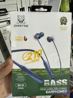 هندزفری بلوتوثی گردنی Cheetah مدل BH-10 با بیس قدرتمند و گوشی‌های مگنتی اورجینال (عمده و تک)
