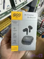 ایرپاد بلوتوثی QCY مدل T13 ANC با قابلیت حذف نویز فعال و چهار میکروفون کیفیت عالی (عمده و تک)