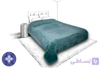 پتوی گلبافت کله غازی دونفره