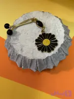 گیره روسری آویز دار طرح افتابگردان