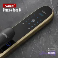 دستگیره تشخیص چهره و قفل اثر انگشتی دیجیتال ALOCK مدل Pmax Face Gold