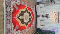 فرشینه طرح ابریشمی کد A097 سایز ۱۲۰ در ۱۸۰