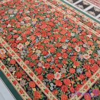 فرشینه گل بهاری قرمز