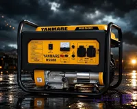 موتور برق 3 کیلو وات برند یانمار / Yanmare مدل R5500 بنزینی